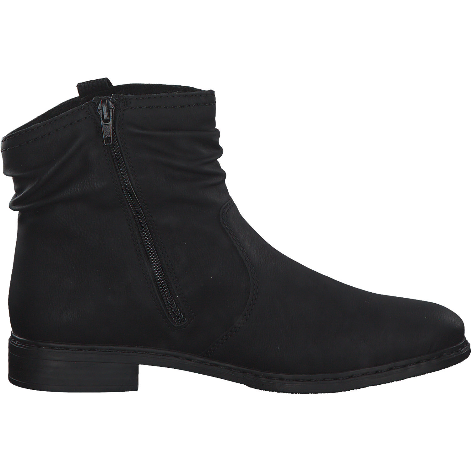 Rieker 71675, Stiefeletten, Damen, Schwarz