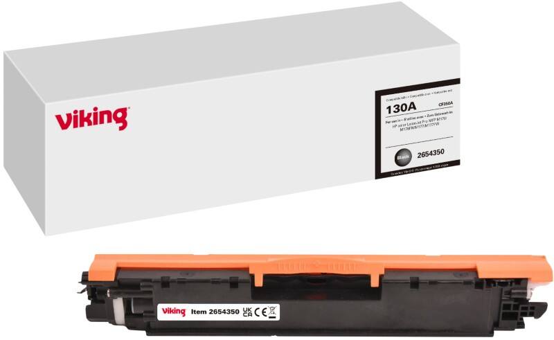 Viking 130A Kompatibel HP Tonerkartusche CF350A Schwarz