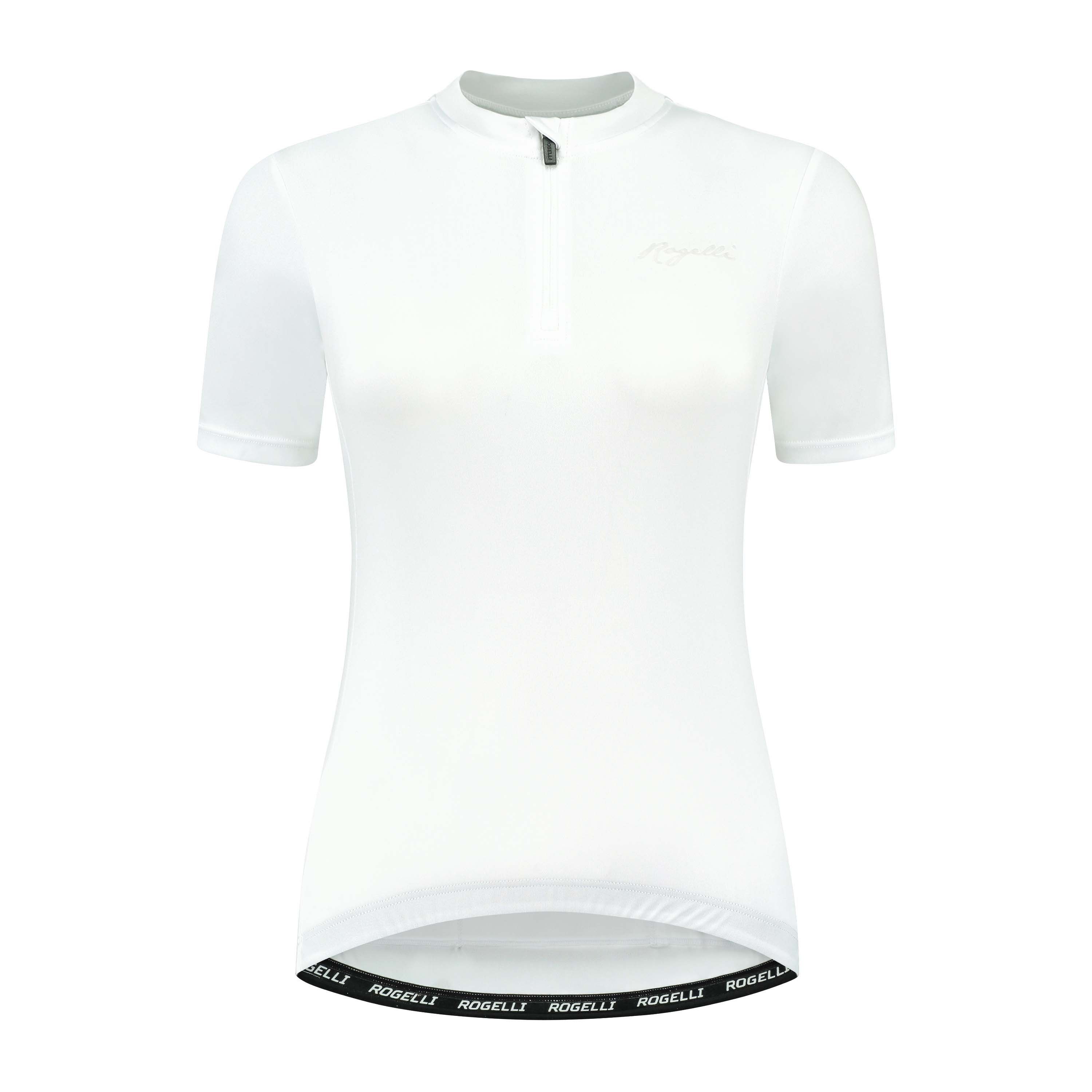 Rogelli Core White Damen Radtrikot