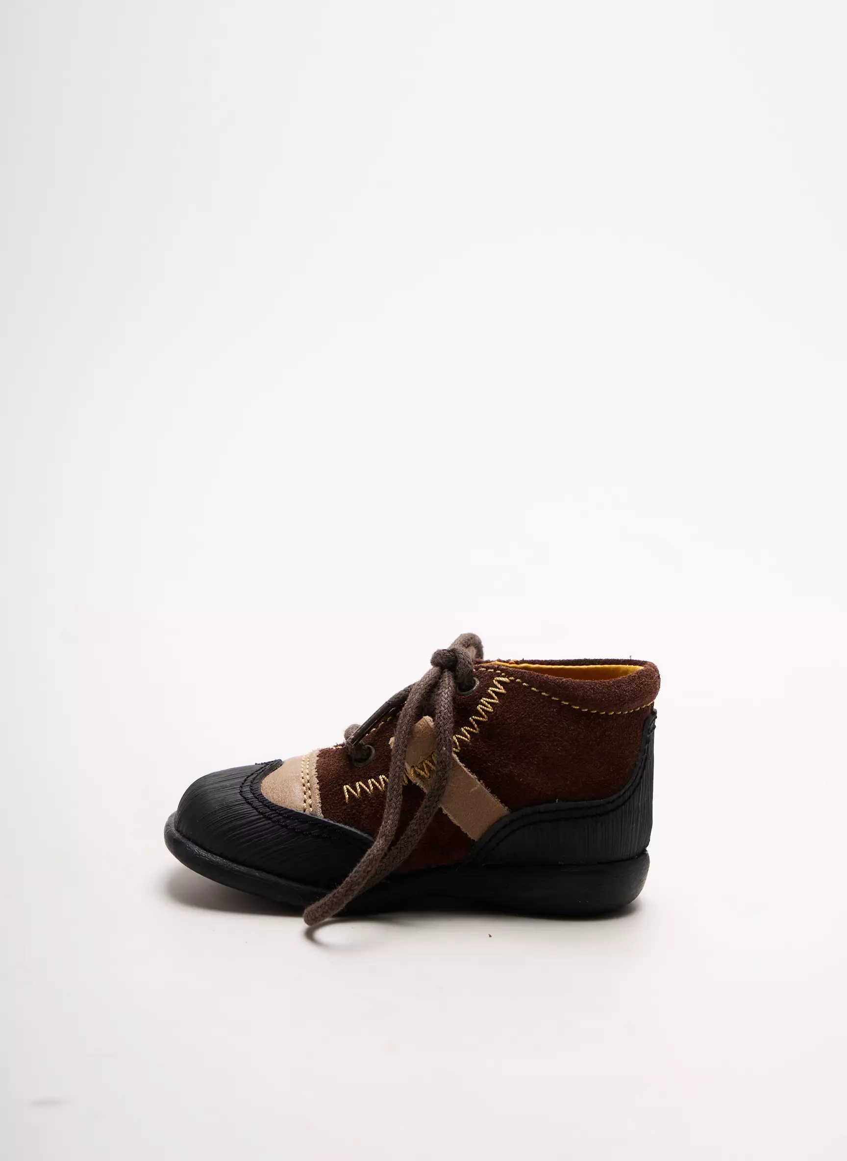 Tekilou Bottillons Garcon couleur marron