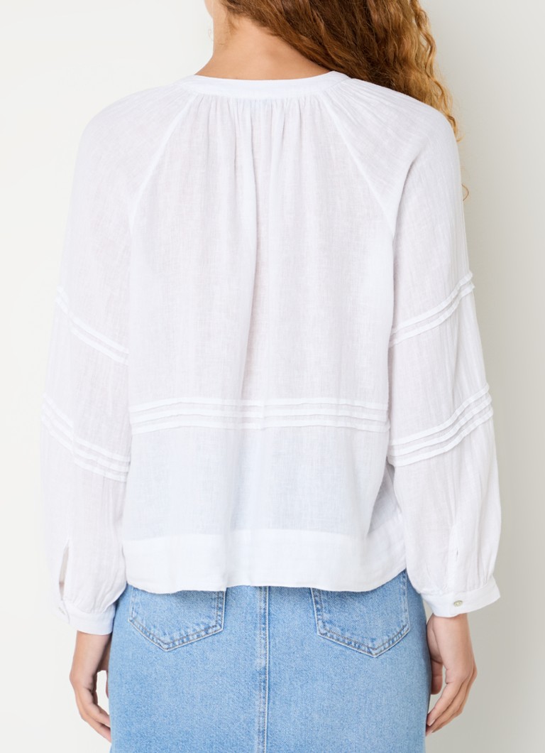 Bluza Rails Frances od mješavine lana
