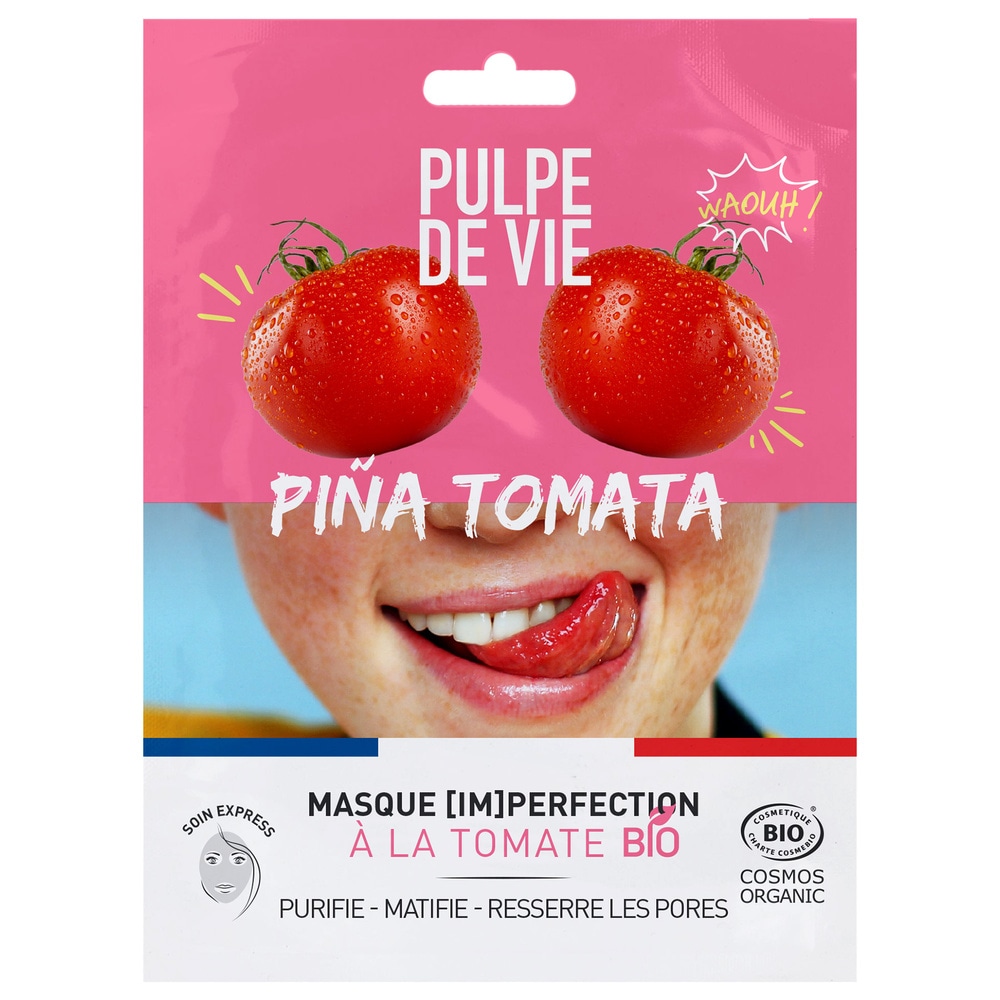 pulpe de vie PINA TOMATA MASQUE TISSU IMPERFECTION