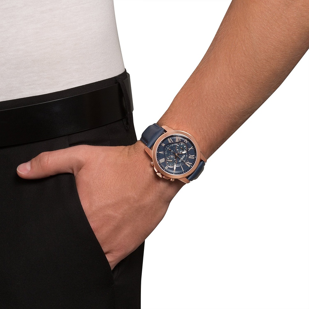 Fossil Chronographe Acier inoxydable Montre