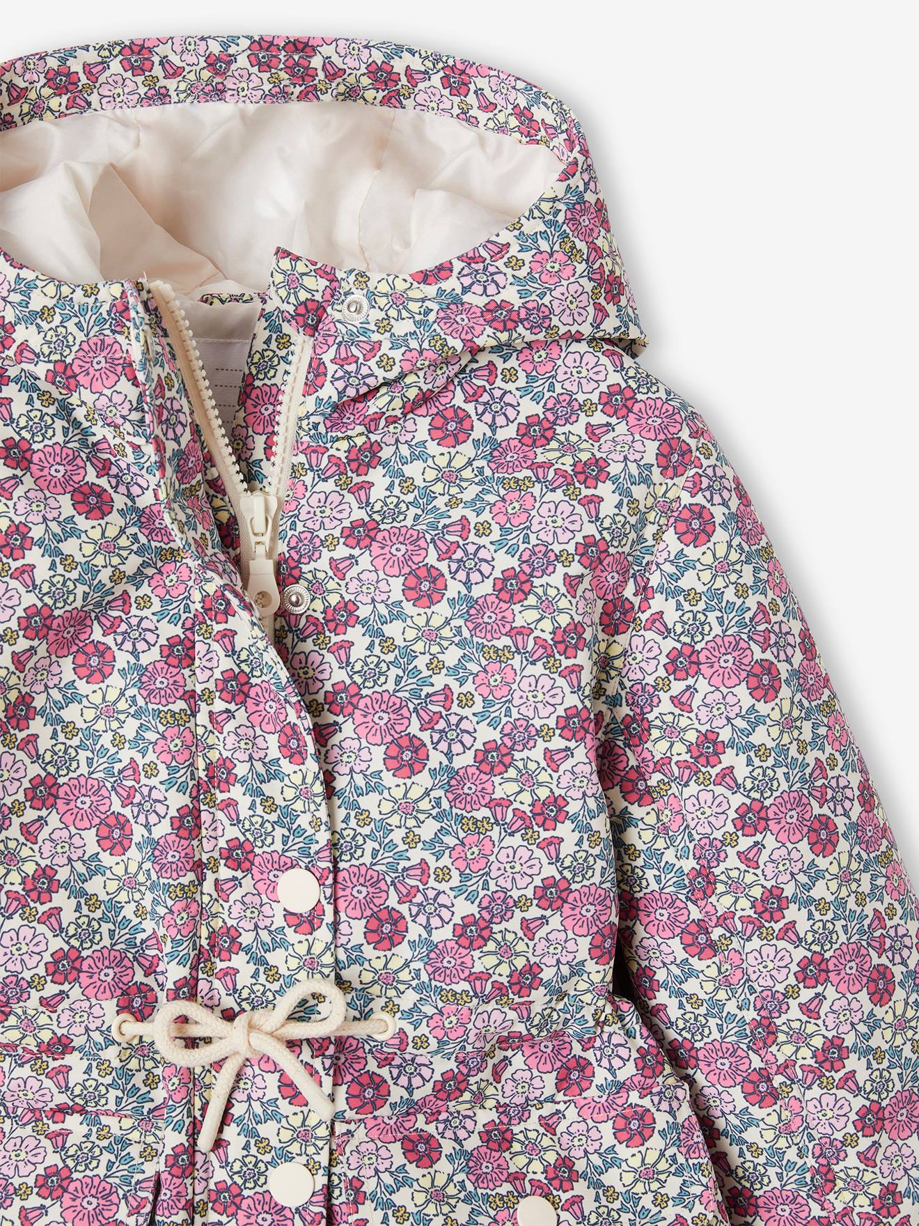 Vertbaudet Leichte Mädchen Jacke mit Recycling-Polyester - mehrfarbig