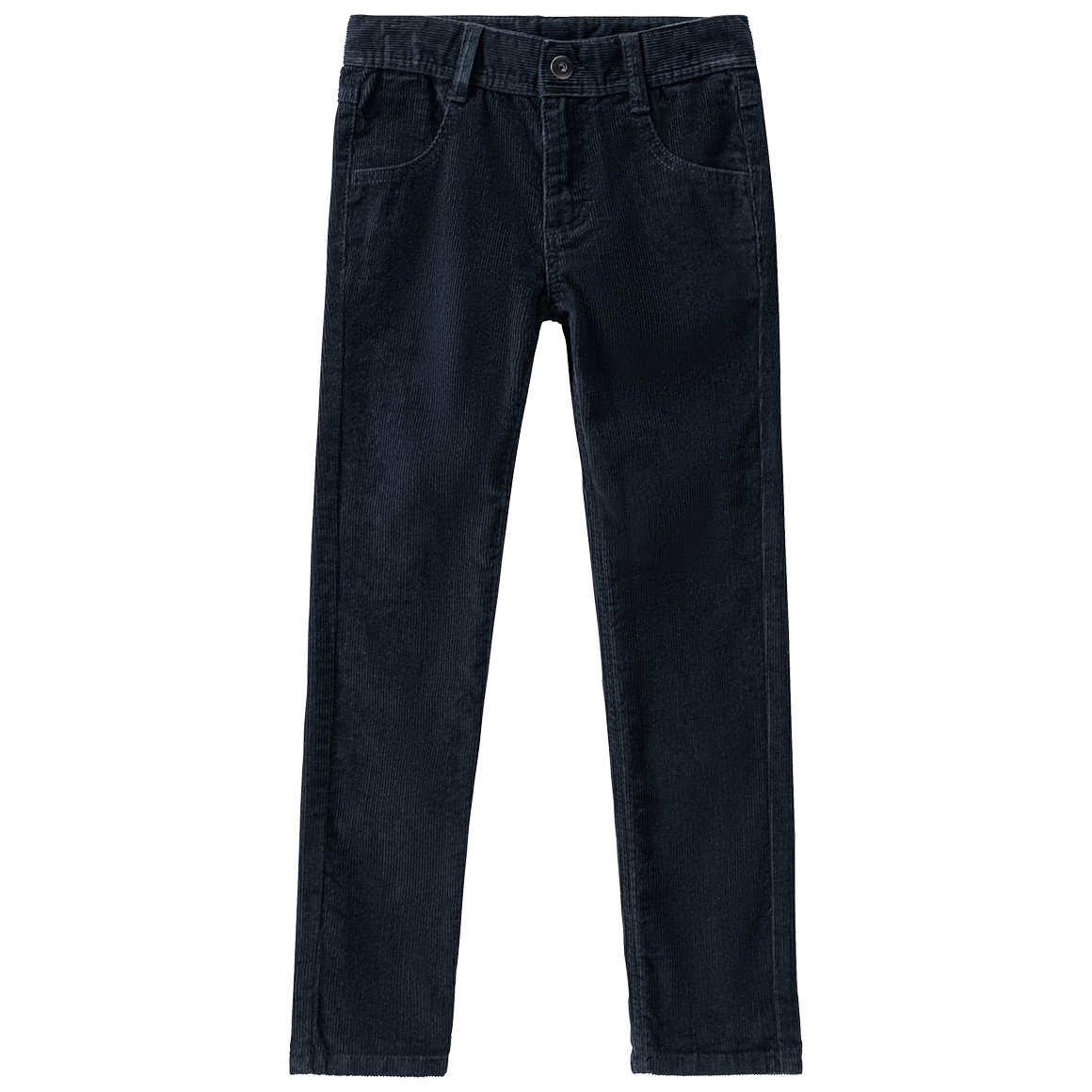 Jungen Cordhose mit verstellbarem Bund dunkelblau