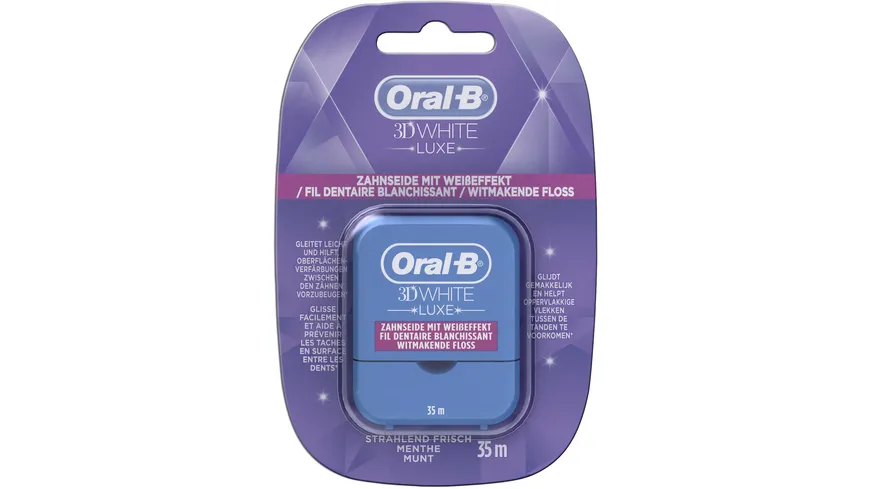 Oral-B Zahnseide 3D White Floss 35m 35 m