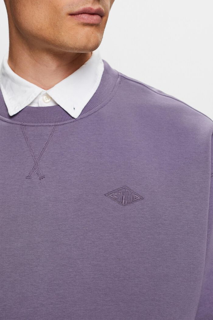 Sweatshirt mit Logostickerei