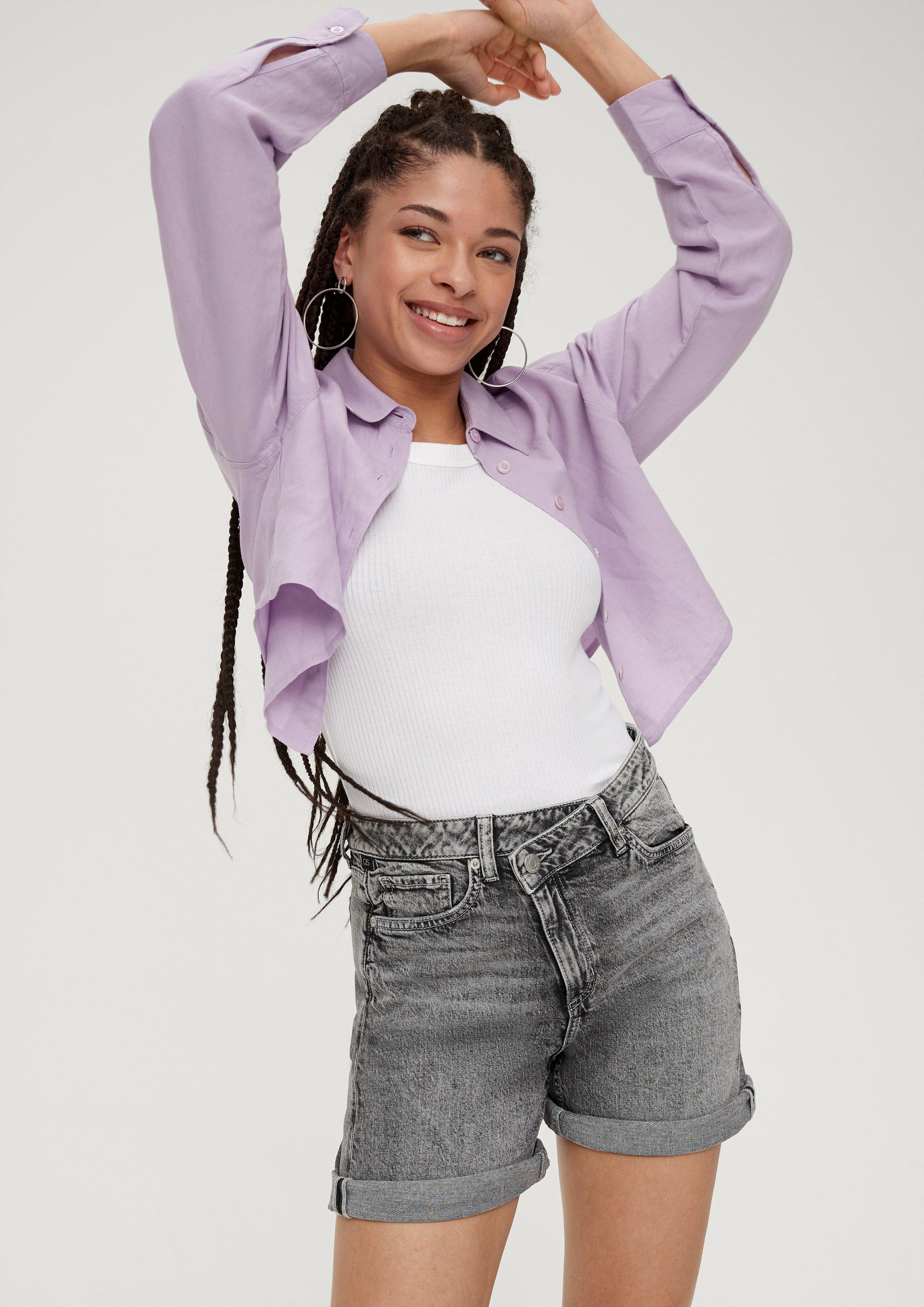Jeans-Shorts Mom / Relaxed Fit / High Rise / Straight Leg  2131049-95Z4