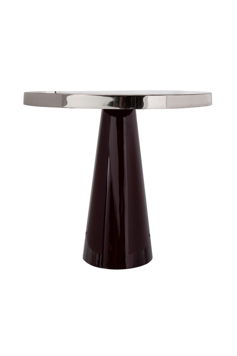 Kayoom Beistelltisch Art Deco 625 Beere / Silber
