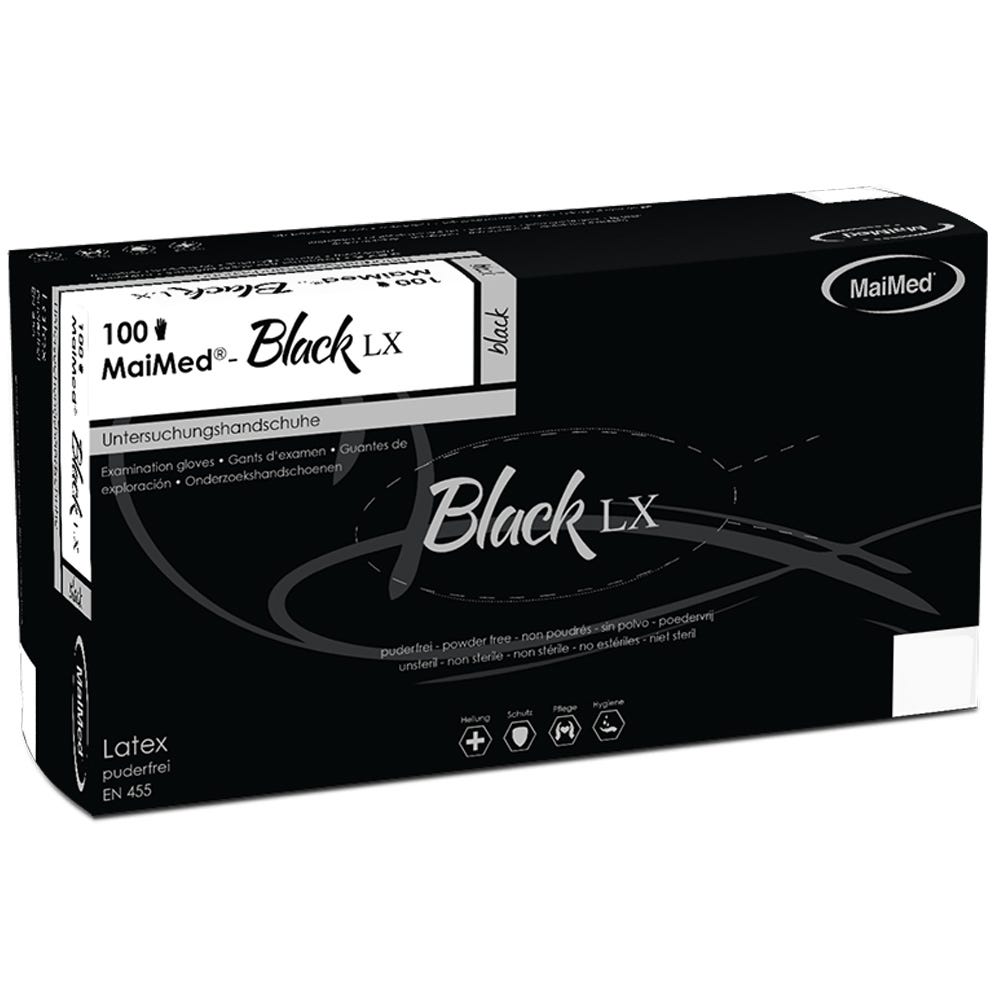 MaiMed Handschuh Black 100 Stück Gr. S