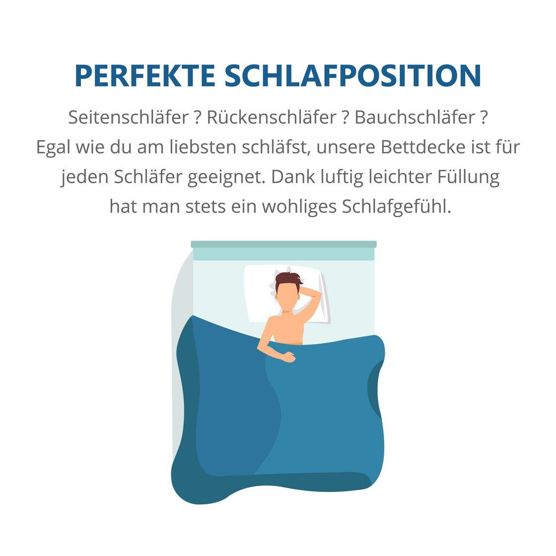 Einziehdecke, Schlafmond Medicus Clean Ganzjahresdecke, Schlafmond, Füllung: 100 % Polyester, silikonisierte Hohlfaser Schlafmond HYPER-WASH, Bezug: 100 % Baumwolle-Perkal, Soft-Ausführung