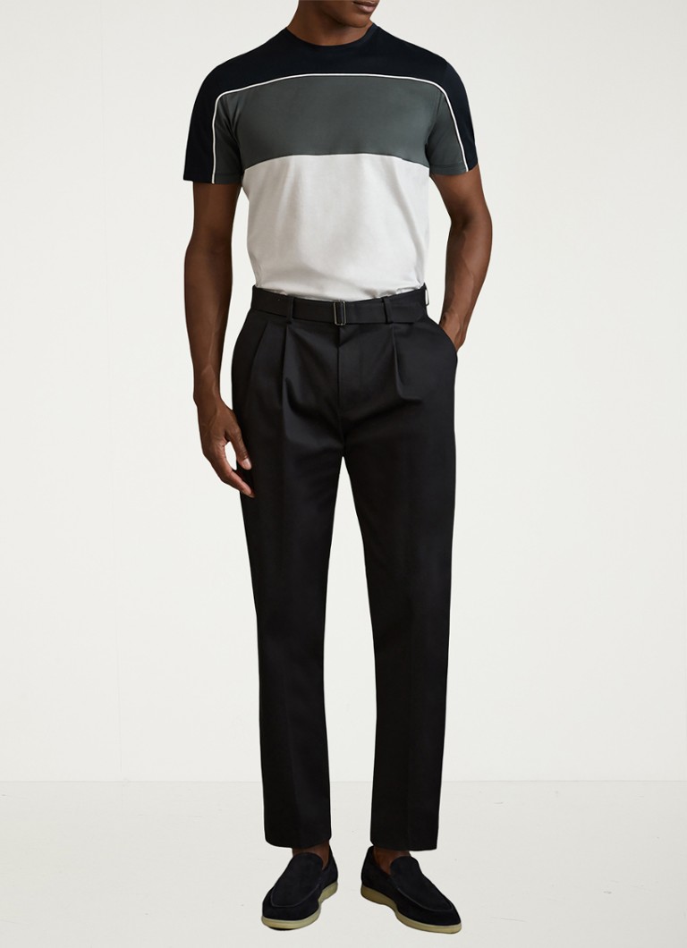Tricou cu guler rotund Reiss Woods