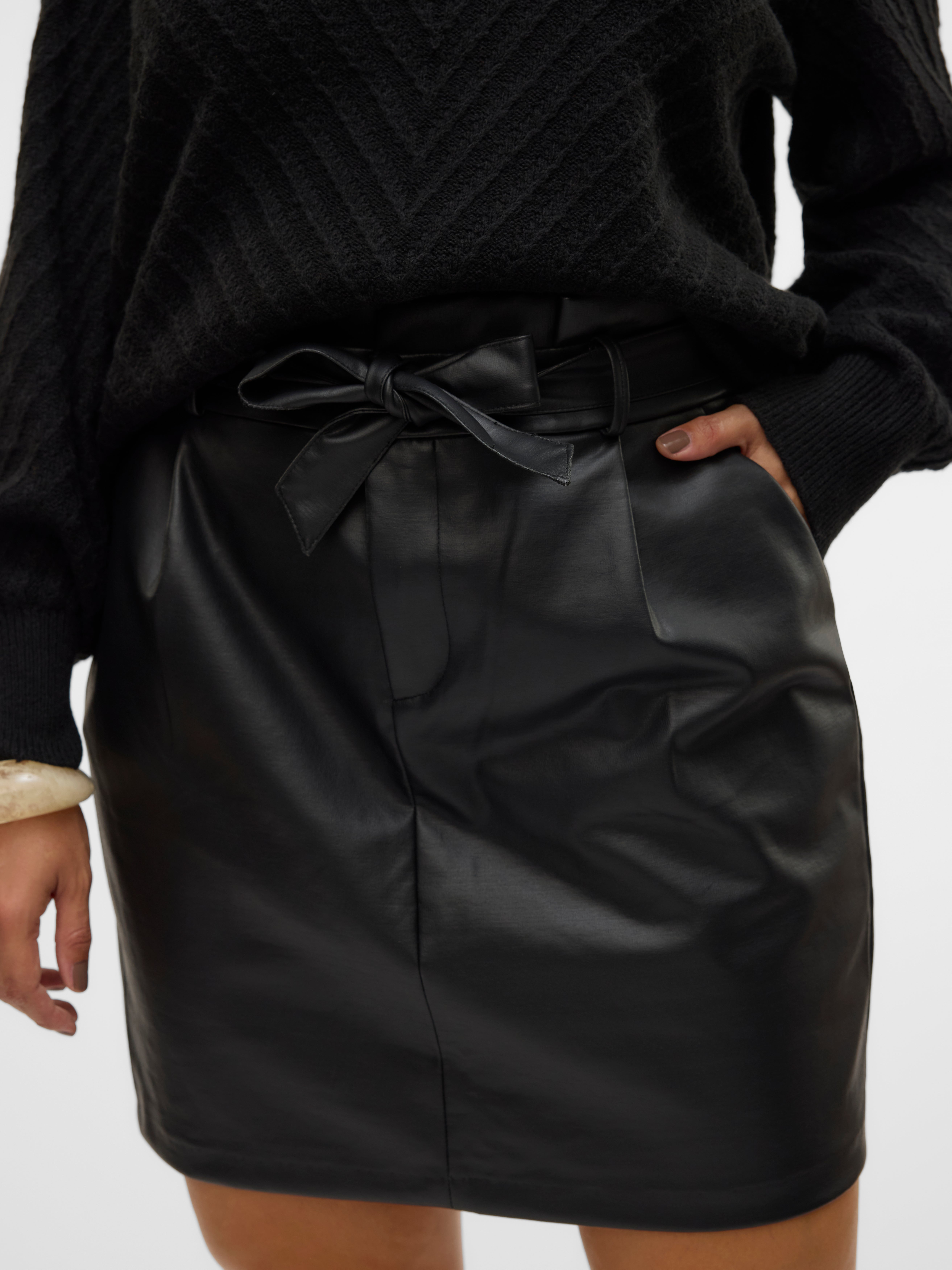 VMEVA Hohe Taille Kurzer Rock