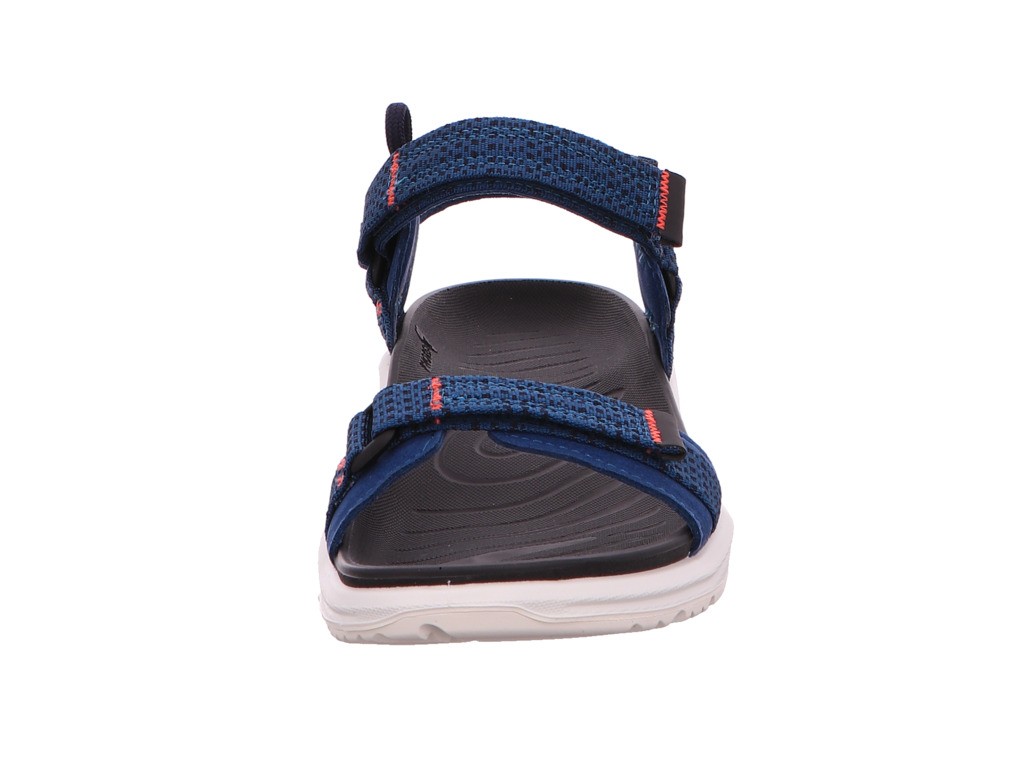 ECCO Komfort Sandalen blau Outdoor