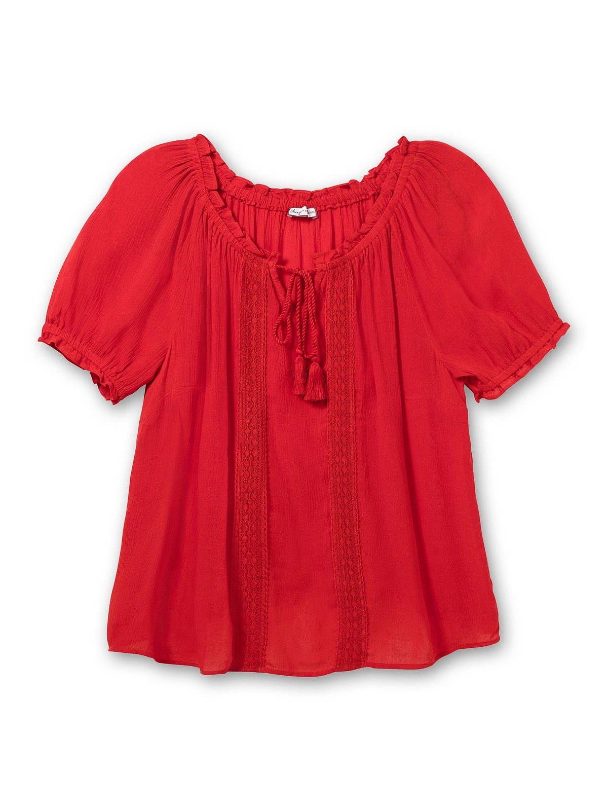 sheego by Joe Browns Tunika Große Größen im Boho-Look, mit Crochet-Spitze