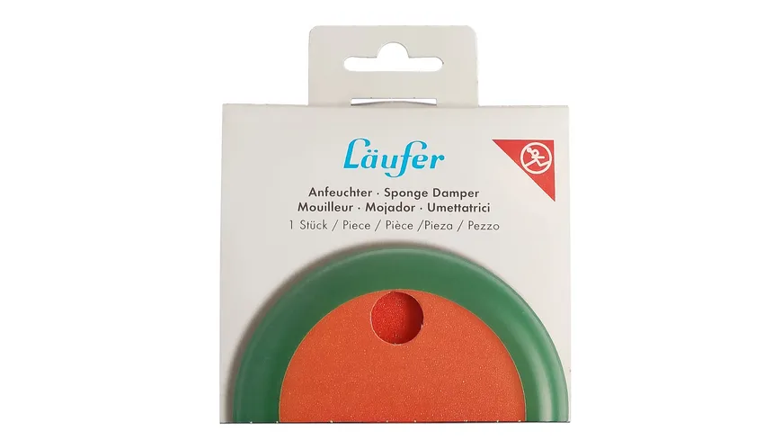 Läufer Fingeranfeuchter - Blattwender grün