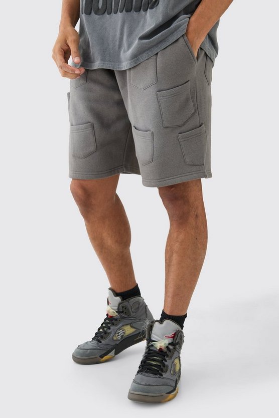 Lockere Shorts mit Taschen