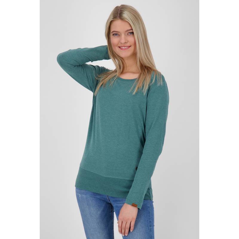 ALIFE AND KICKIN CocoAK A Long Langarmshirt Damen