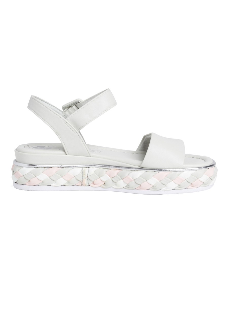 MARCO TOZZI Komfort Sandalen grau Da.-Sandalette