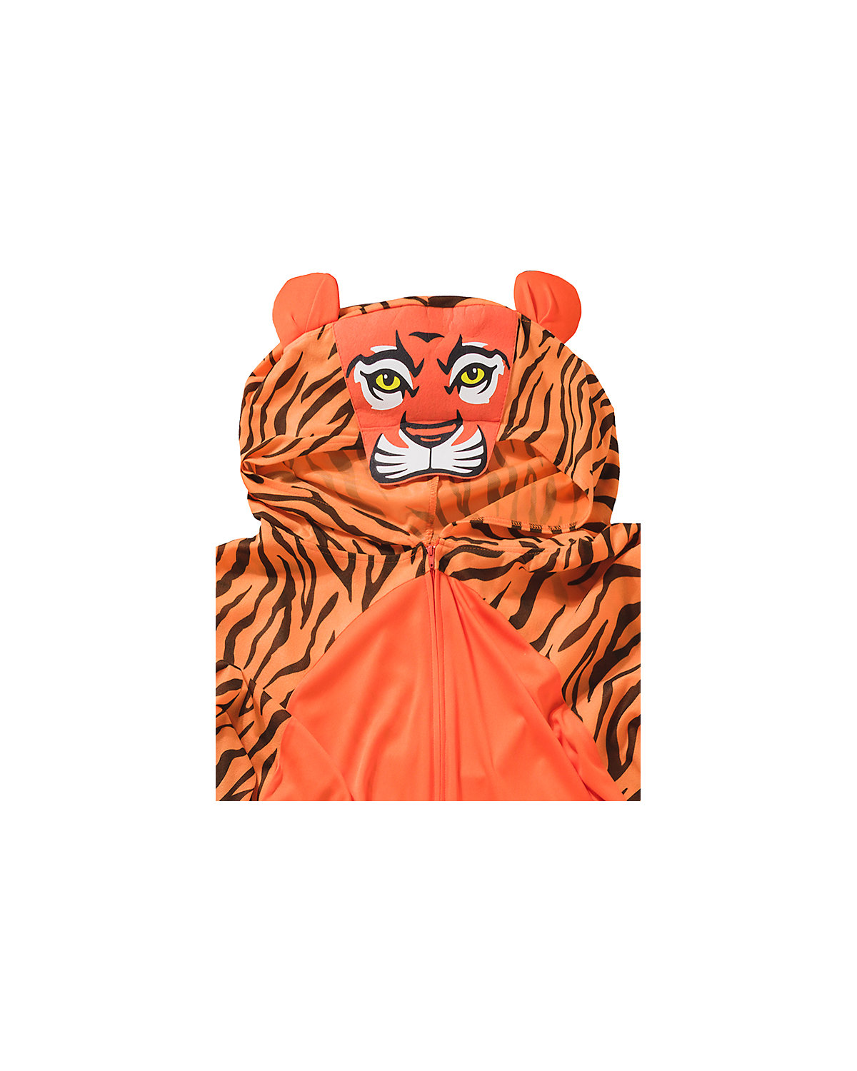 Erwachsenenkostüm Tiger Onesie Größe Plus