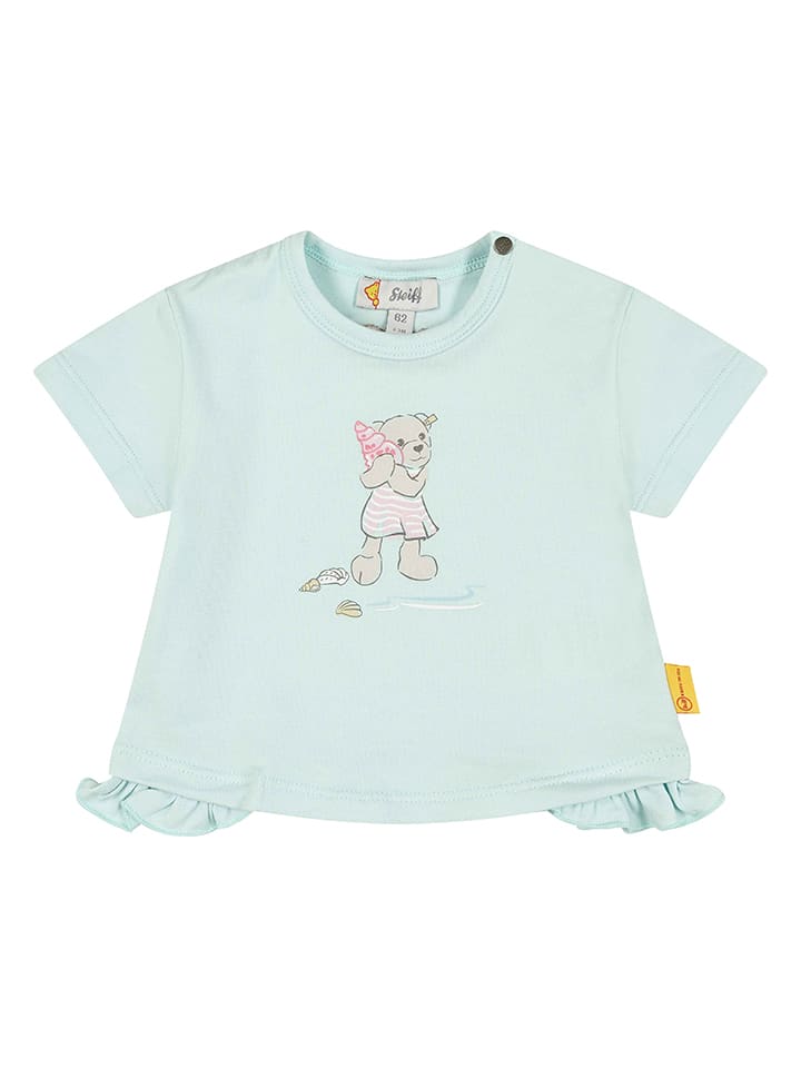 Steiff Shirt in Hellblau günstig kaufen