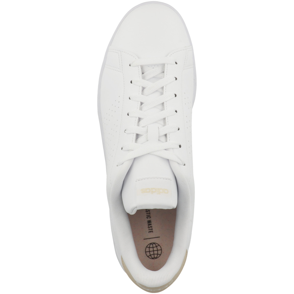 adidas Performance Advantage Sneaker Low weiss