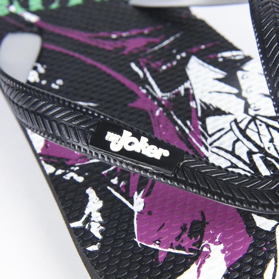 Batman DC Joker Herren Flip Flops Sandalen Zehentrenner Gr. 40 bis 44