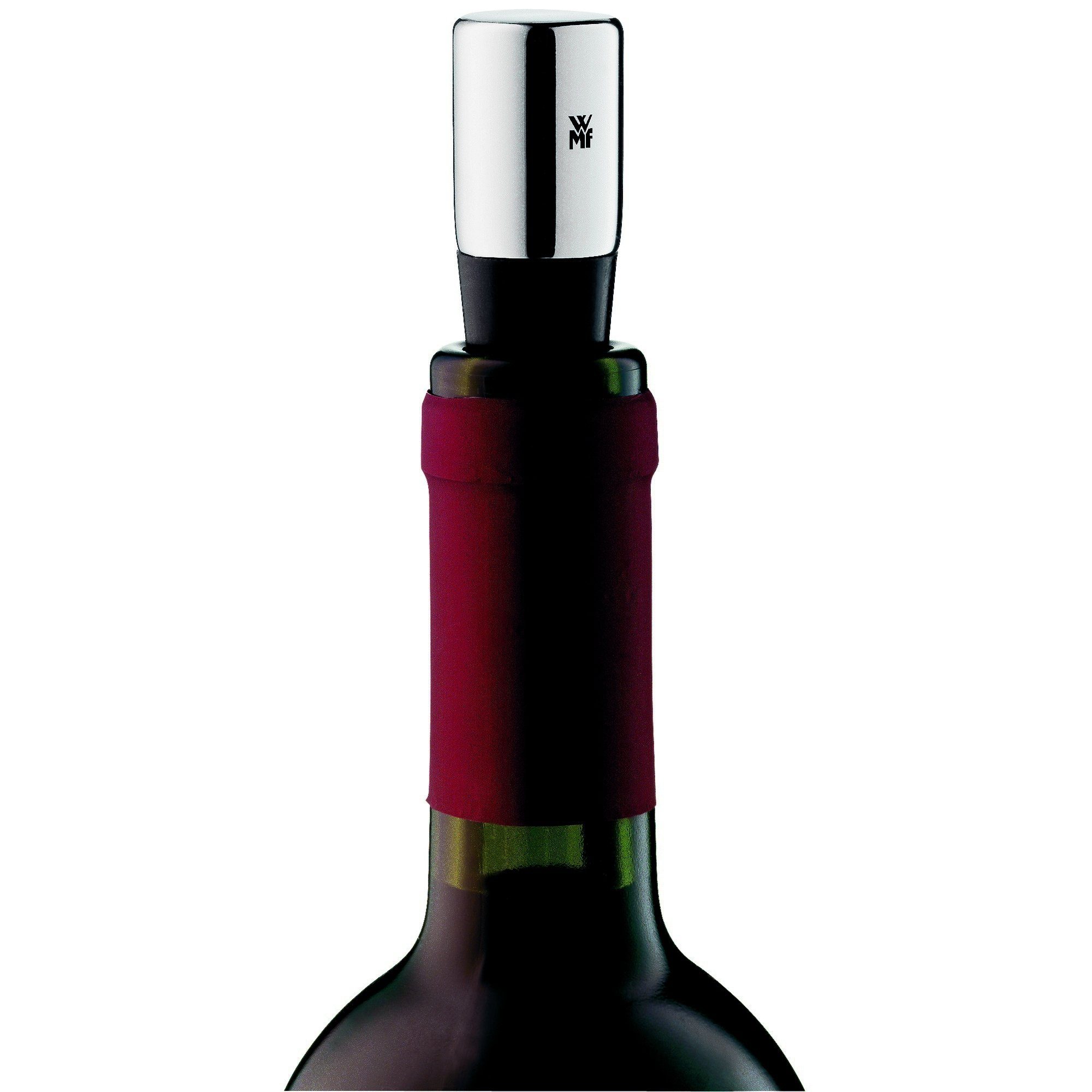 WMF Flaschenverschluss Vino, (1x Weinflaschenverschluss (Höhe 8 cm), 1-tlg., 1x Weinflaschenverschluss (Höhe 8 cm)