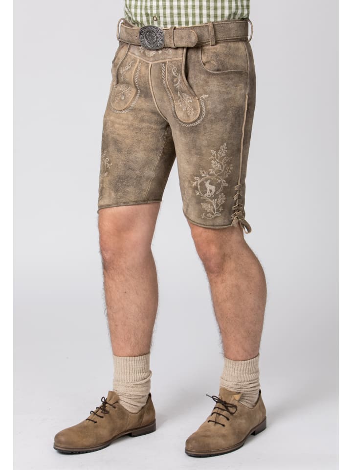 Stockerpoint Stockerpoint Trachtenlederhose Girgl in schilf gespeckt günstig kaufen