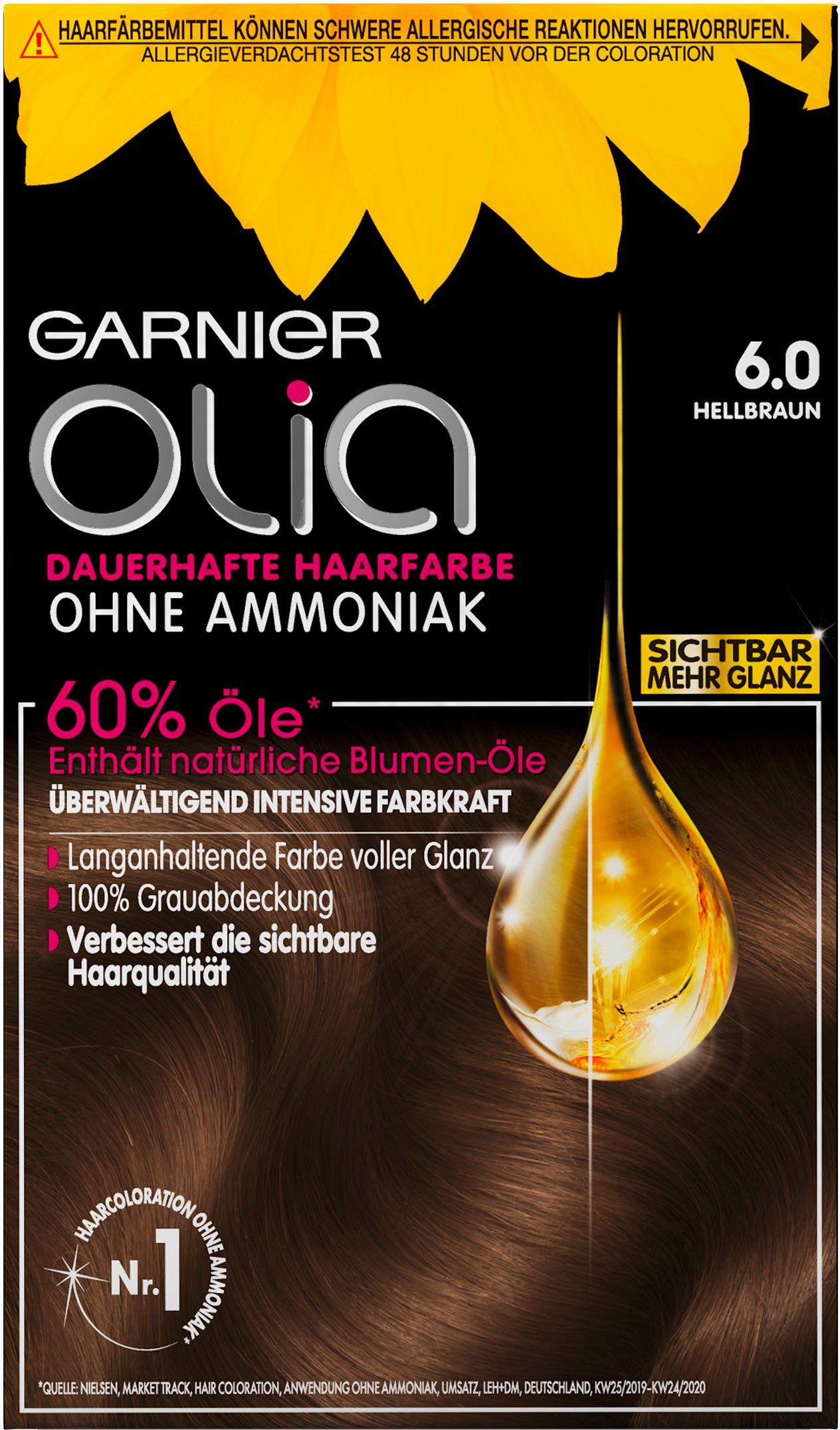 GARNIER Coloration Olia dauerhafte Haarfarbe