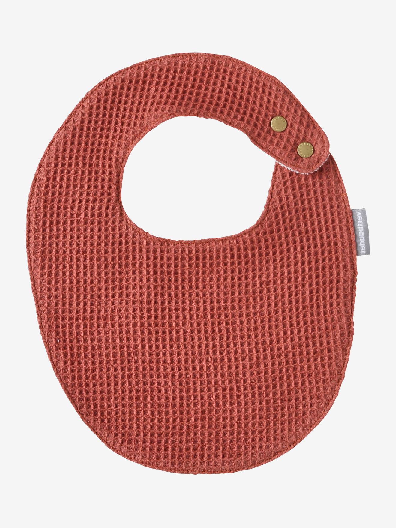 Vertbaudet 2er-Pack Baby Lätzchen, personalisierbar - blau indien blume