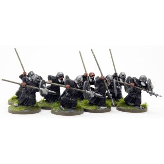 SAGA: Dark Dwarves / Duergar - Dvergr Warriors with Spears Advancing (8)