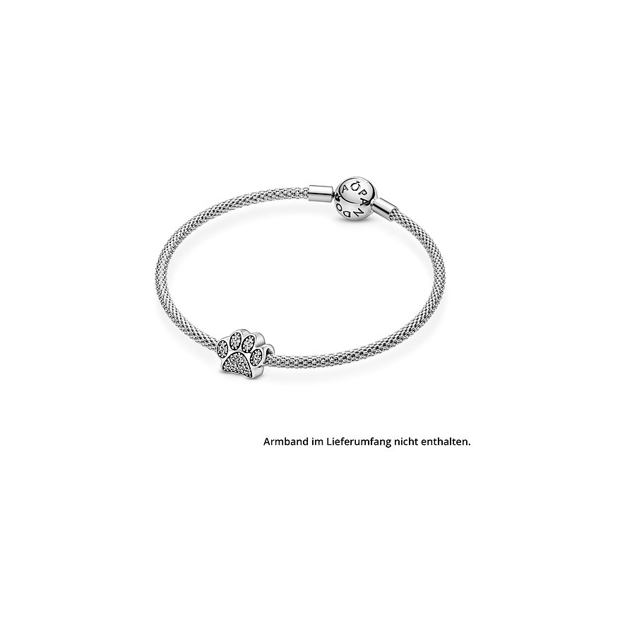 Pandora Charm Moments Sparkling Paw Print Charm