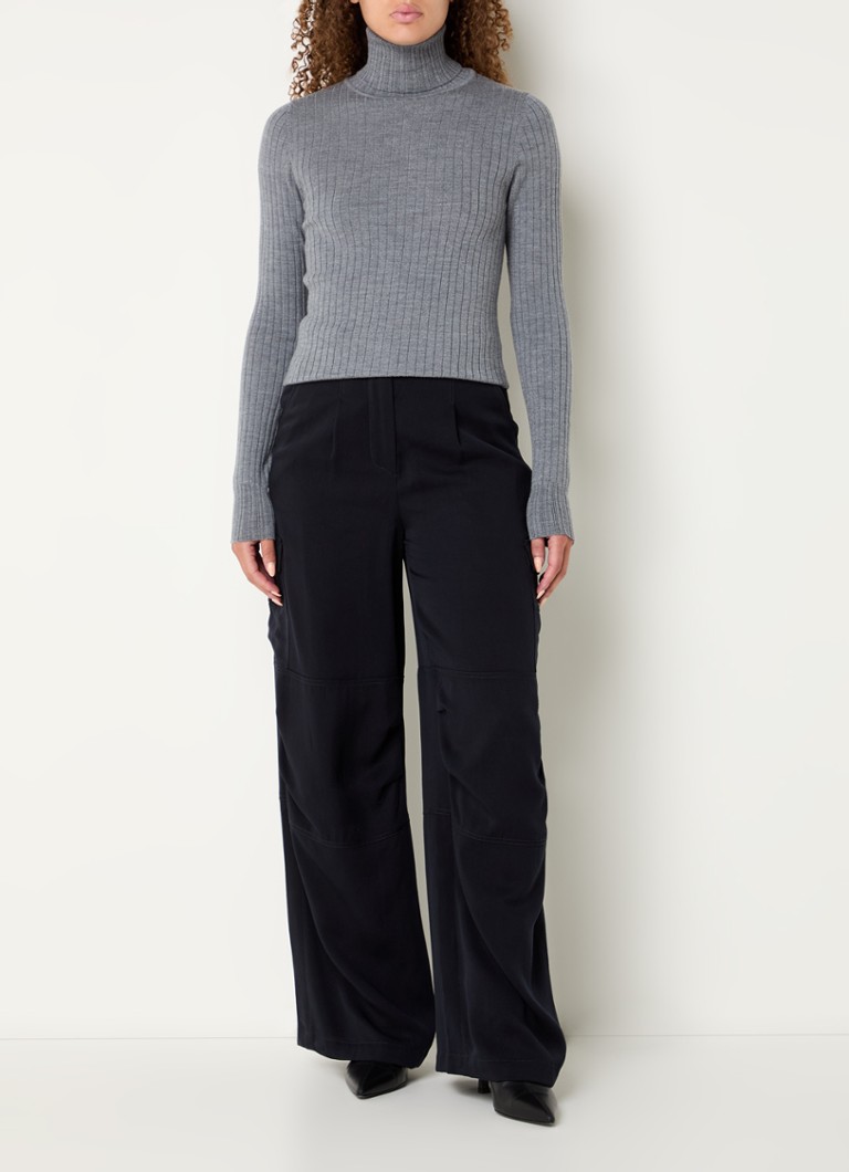 Bellamy Lizzy fine-knit turtleneck made of alpaca wool