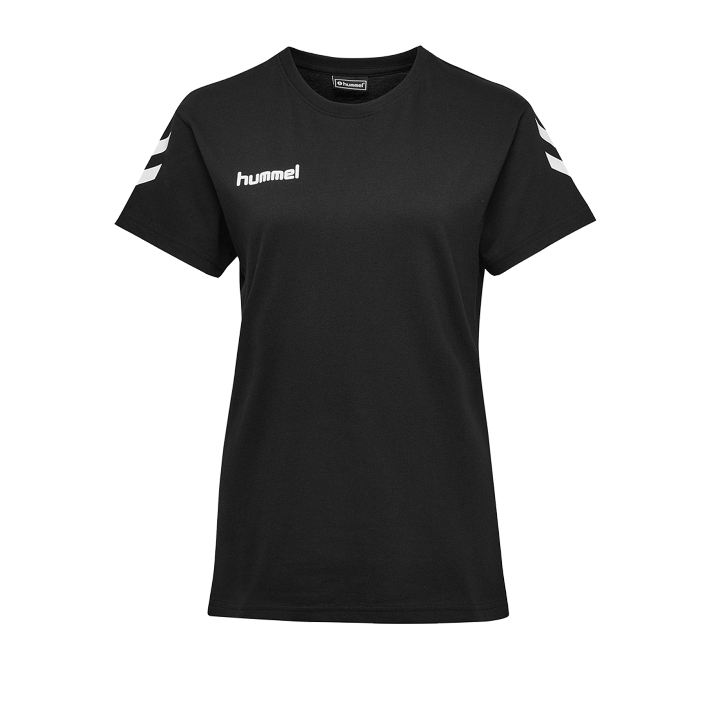Hummel Cotton T-Shirt Damen Schwarz F2001