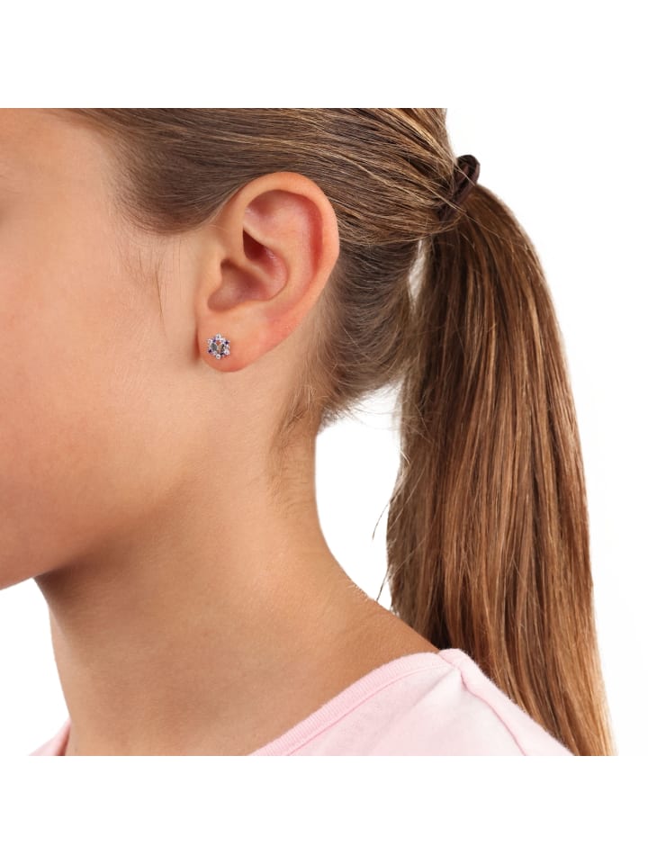 Prinzessin Lillifee Ohrstecker Silber 925, rhodiniert in Lila günstig kaufen onesize