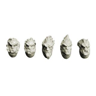 Wolves Knights Feral Heads