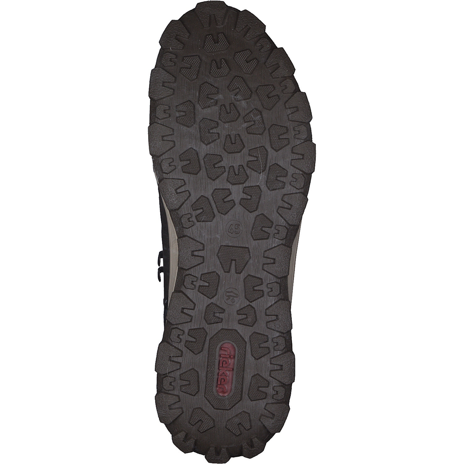 Rieker 35534, Winterstiefeletten, Herren, Schwarz/Grau