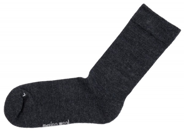 Steven ~ Strümpfe Merinowolle 3er Set ~ Graphite Melange
