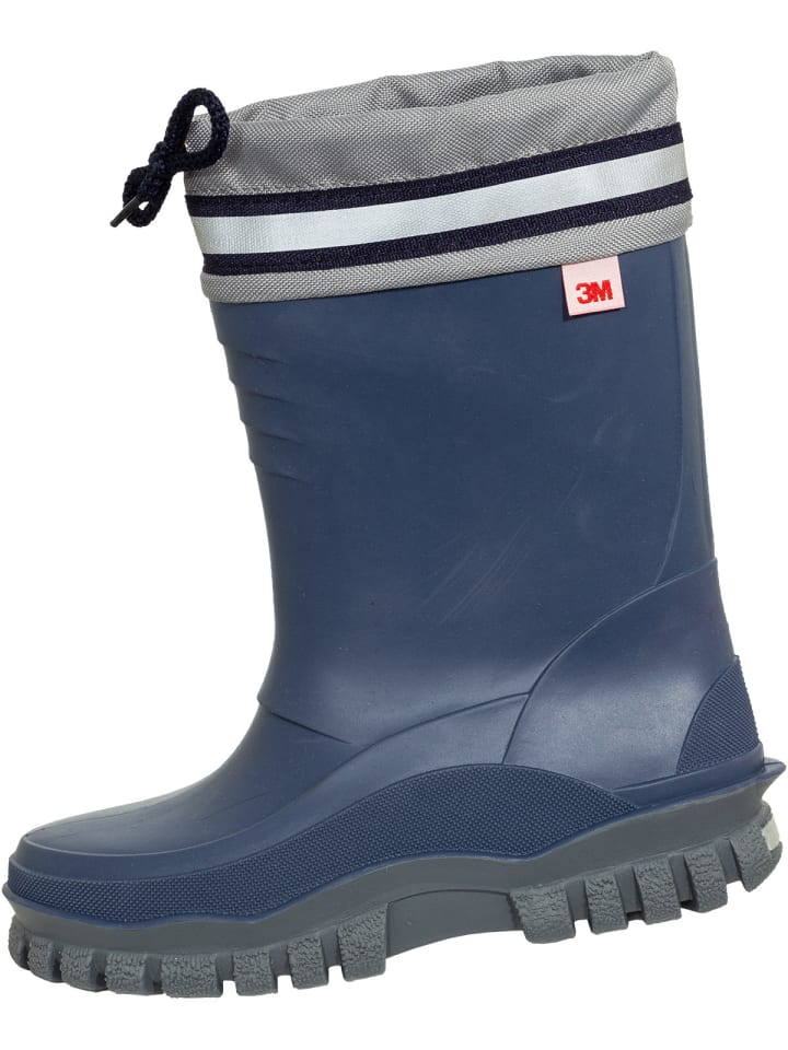 Bockstiegel Kinder-Winterstiefel Arktis gefüttert in dunkelblau/grau günstig kaufen