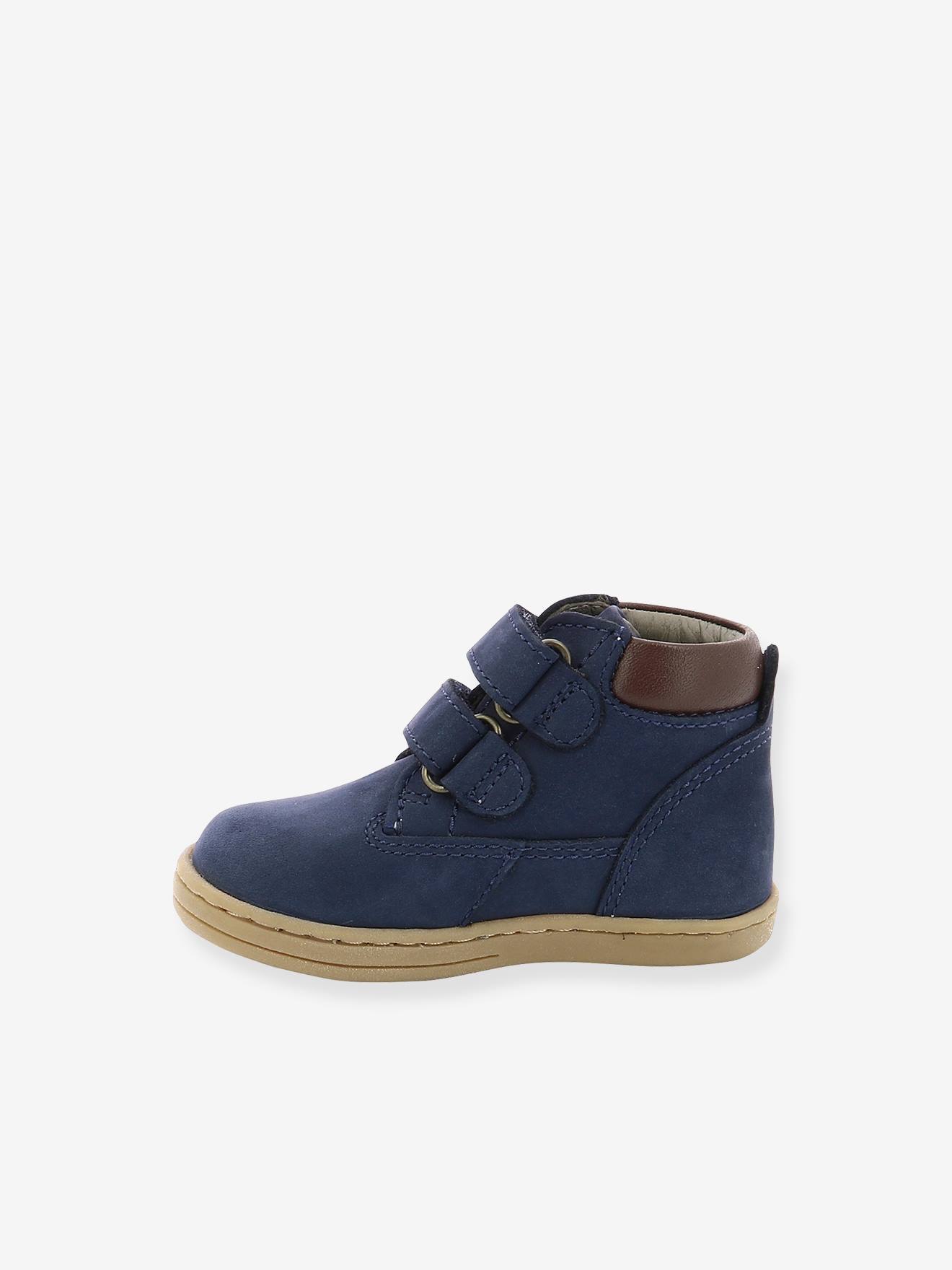 Bottillons bébé garçon Tackeasy KICKERS® kaki