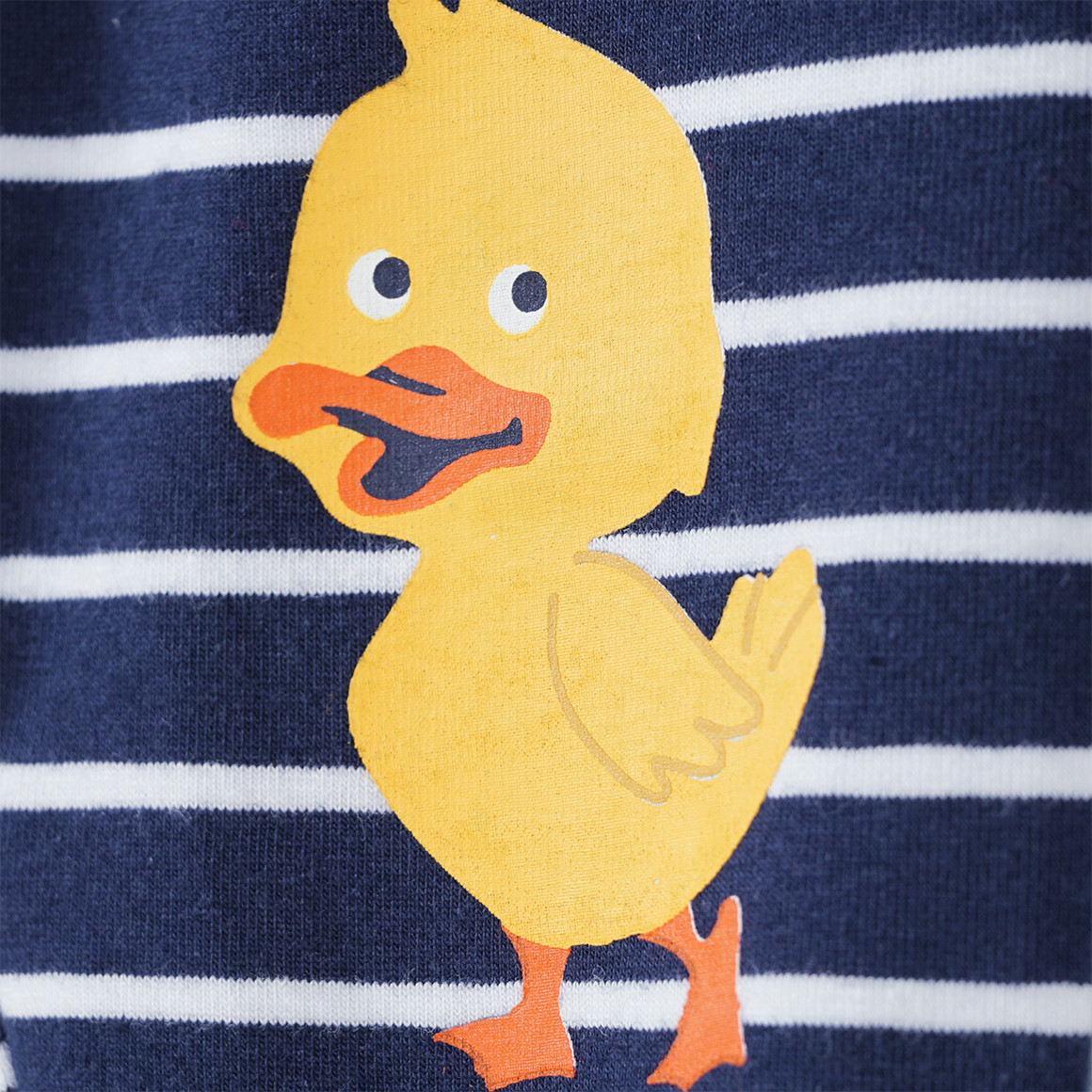 Mädchen Leggings mit Enten-Print