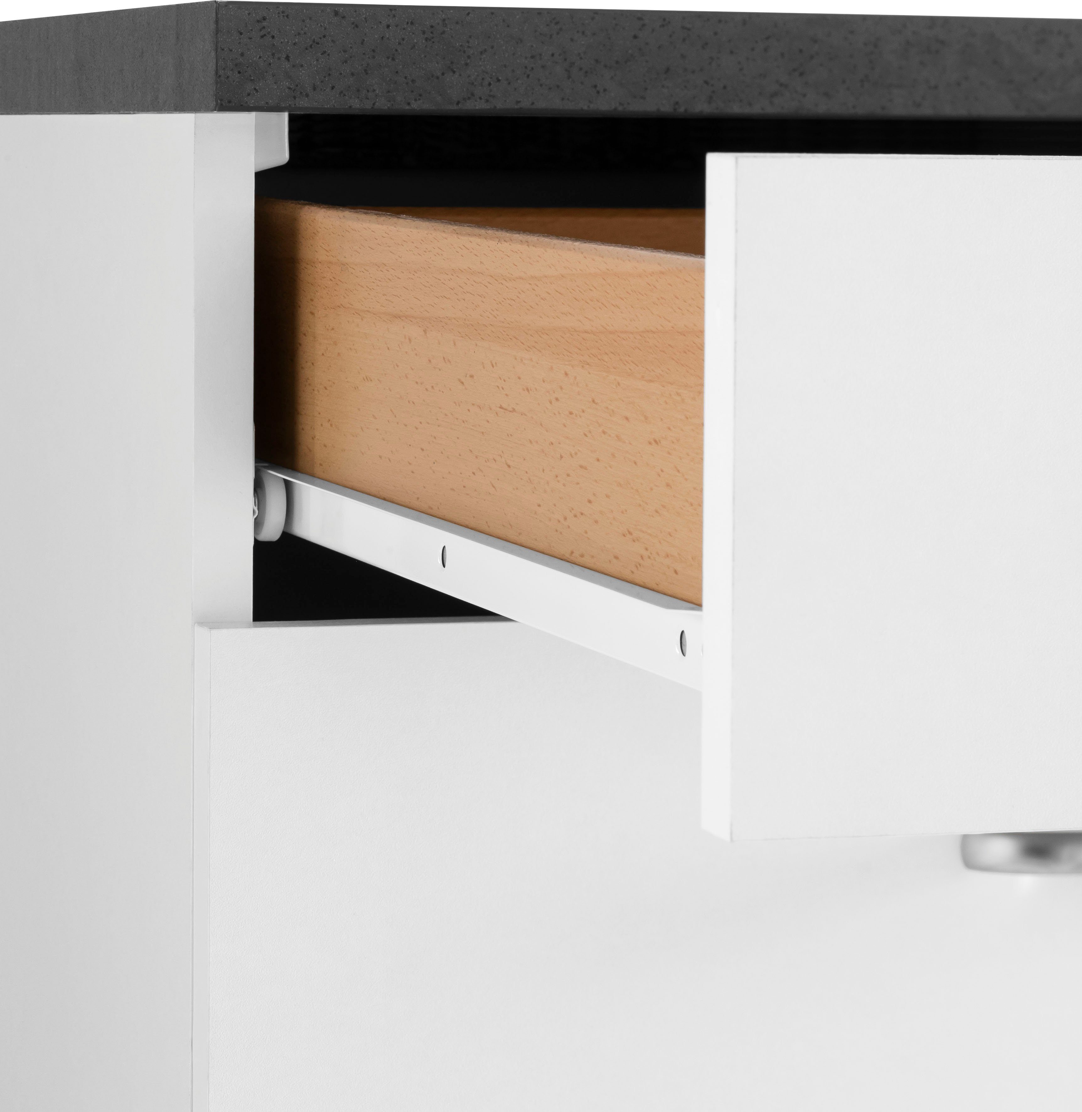 OPTIFIT Küchenzeile Parare, 210 bzw. 270 cm mit Hanseatic E-Geräten, mit oder ohne Kühlschrank