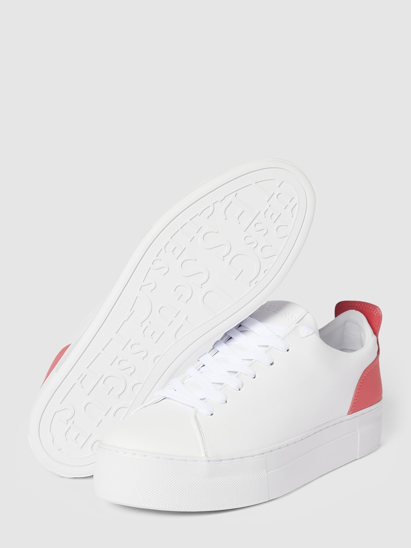Sneaker mit Label-Details Modell 'GIAAS' in weiß