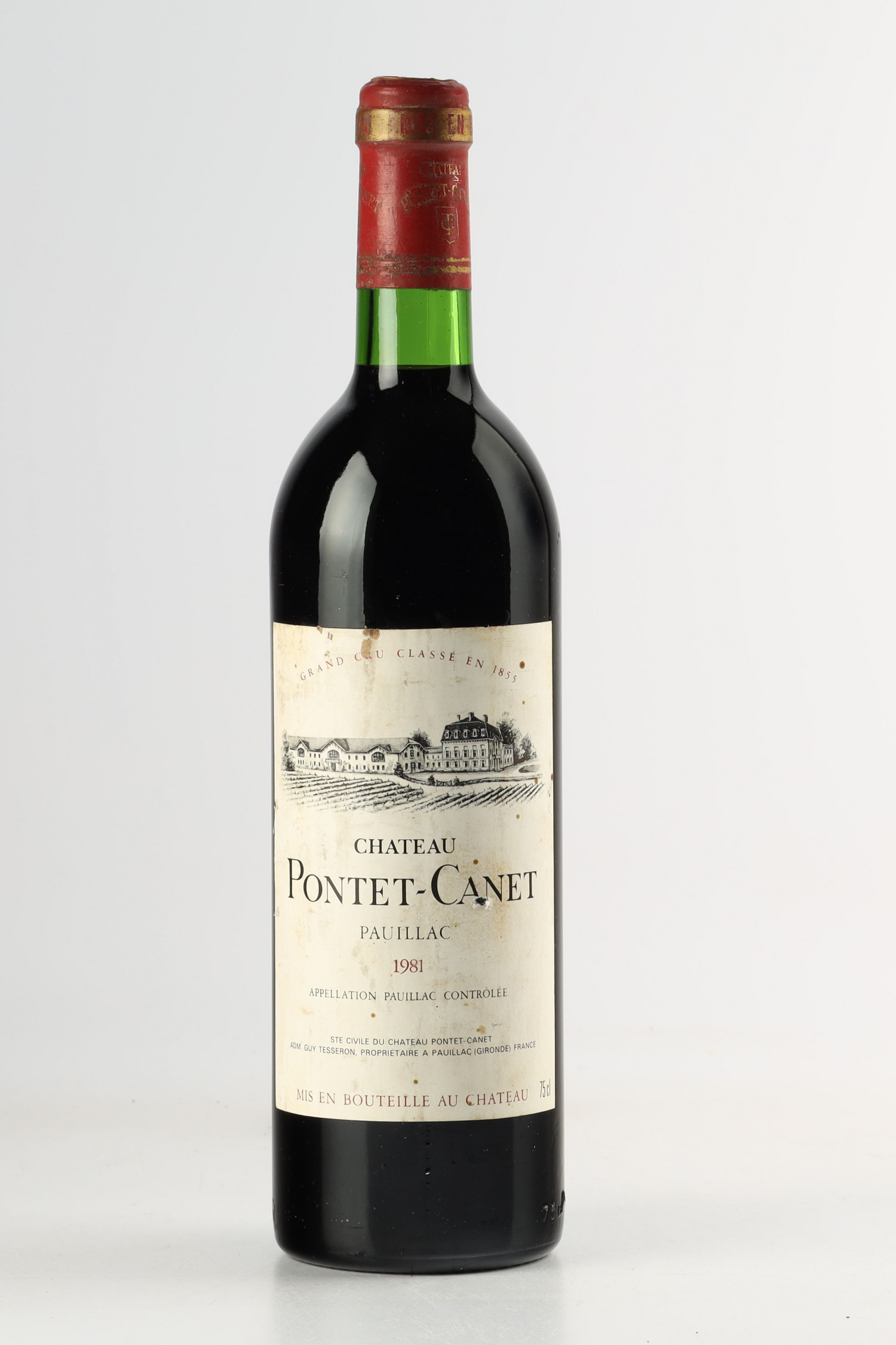 Château Pontet Canet 1981, Pauillac