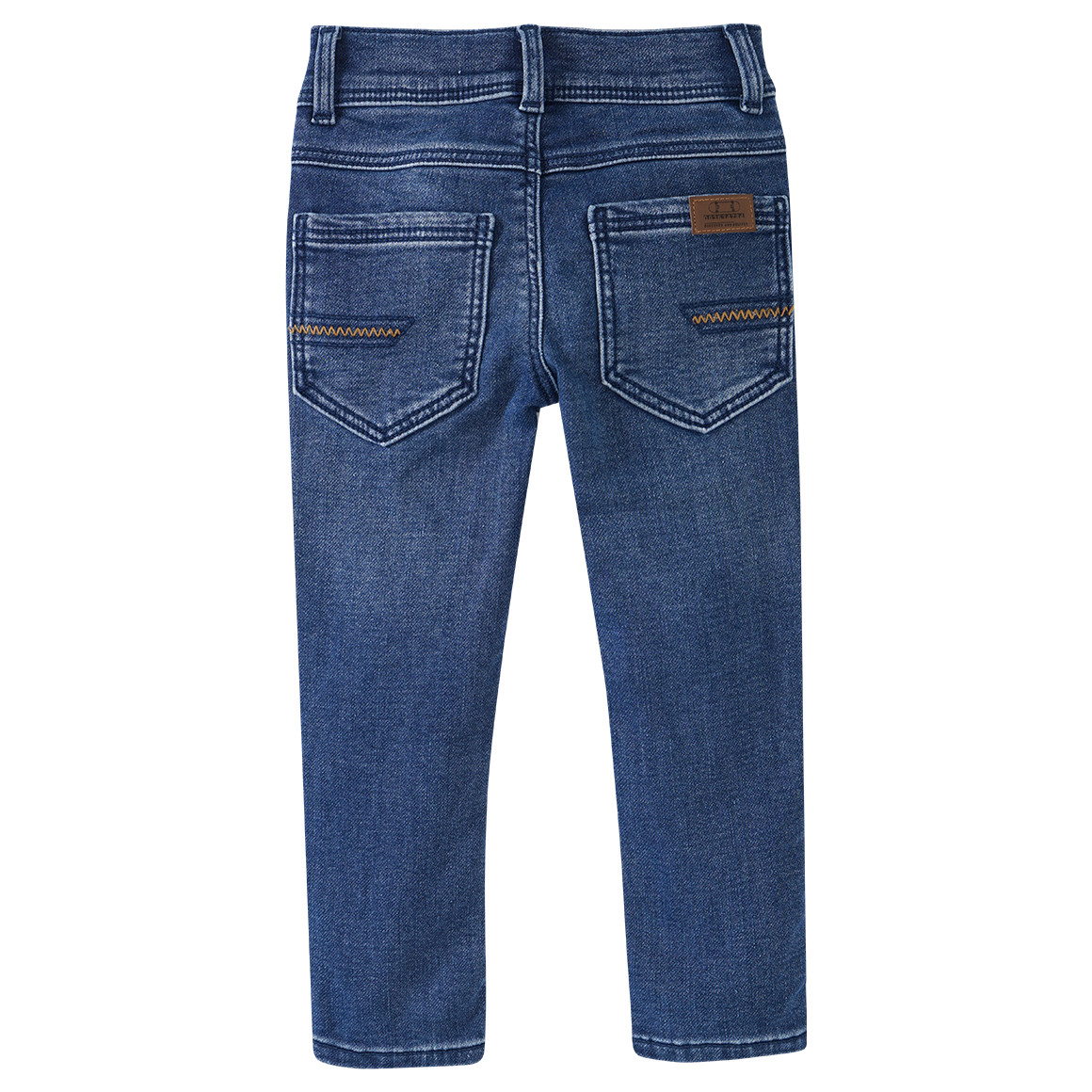 Jungen Slim-Jeans im Biker-Style