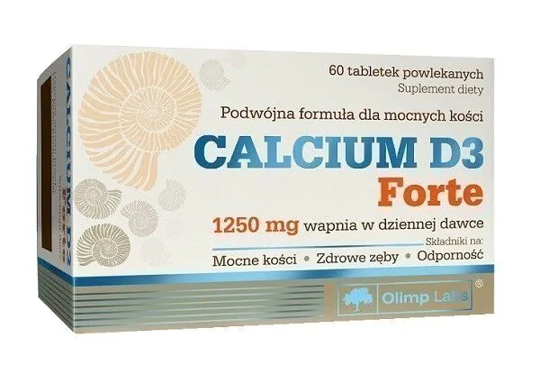 Olimp Calcium D3 Forte, dodatak prehrani s kalcijem i vitaminom D, tablete