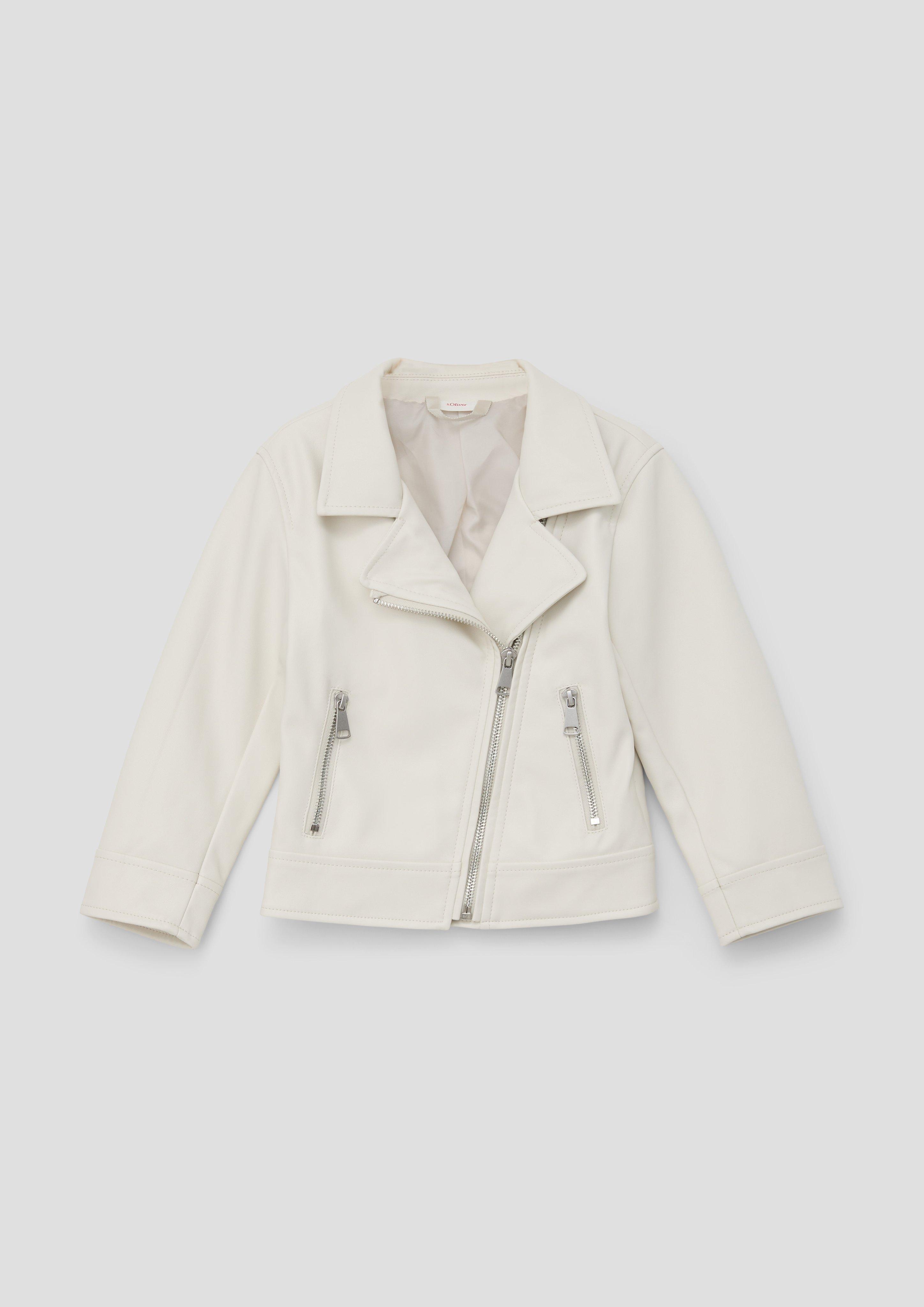 Bikerjacke aus Lederimitat  2141934-0330