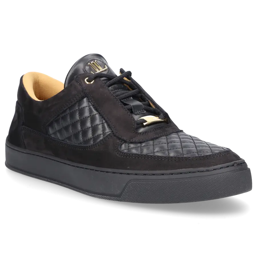 Leandro Lopes - Sneaker low FAISCA Veloursleder - schwarz
