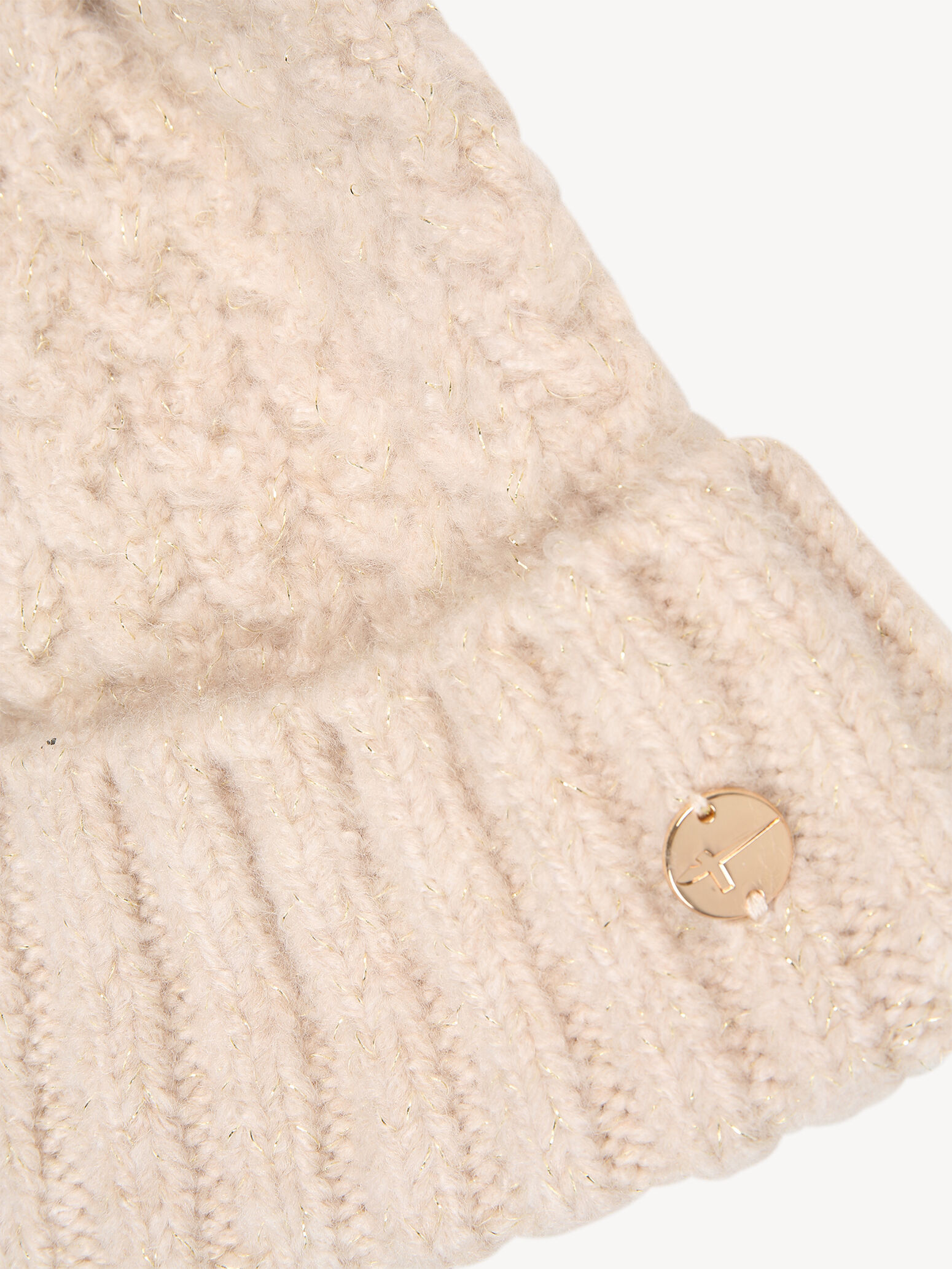 Beanie - beige doublure chaude